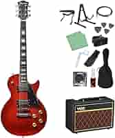 Amazon | Bacchus DUKE-STD A-RED エレキギター 初心者14点