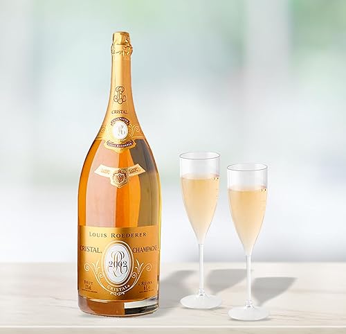 Miniatura 8 de 10 copas de champán acrílicas para boda, copas de champán Mr and Mrs 5.4 fl oz 5.4 fl oz (rojo)