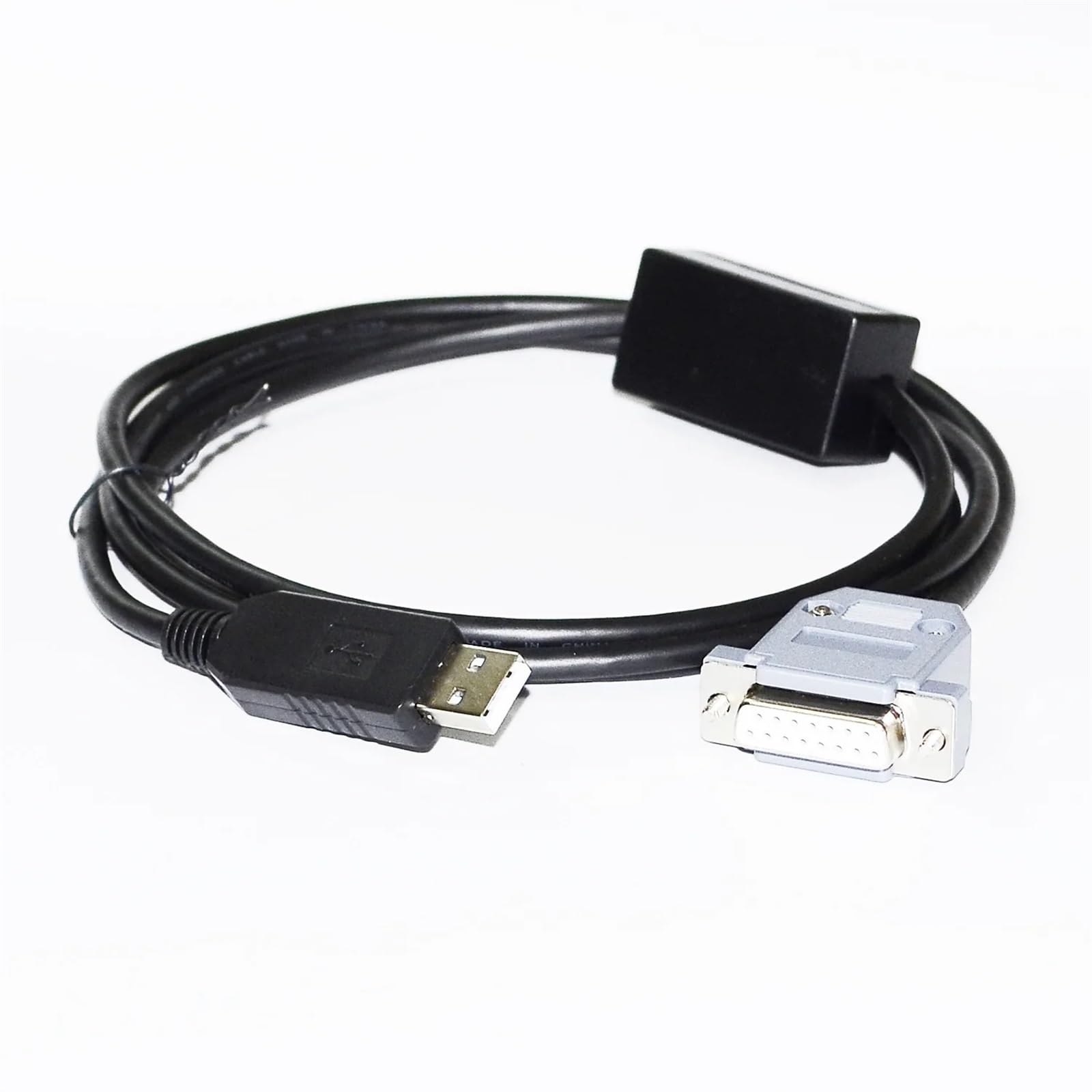 Ethernet industriel câblable sur le terrain, Adaptateur USB vers D-SUB 15 broches DB15 femelle FT232RL, câble de communication série RS232/RS485 for appareils électroniques et PC(RS485 SIGNAL,3 metres