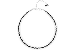 Natural Black Spinel Beaded Anklet: Tranquility, Balance, and Manifestation