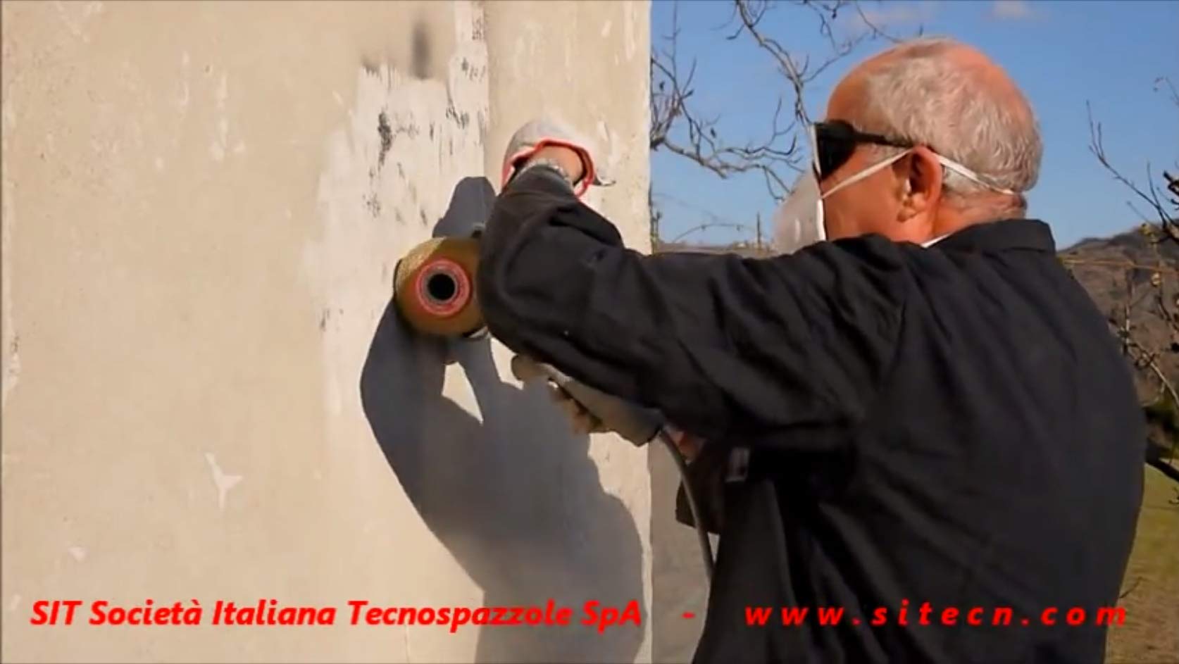 Sit Tecnospazzole 1362 Spazzola per Levigatrice a Filo Ondulato in Acciaio Ottonato-RSF 100mm-FLEX-Ø: 100mm, Fascia spazzolante 100 mm