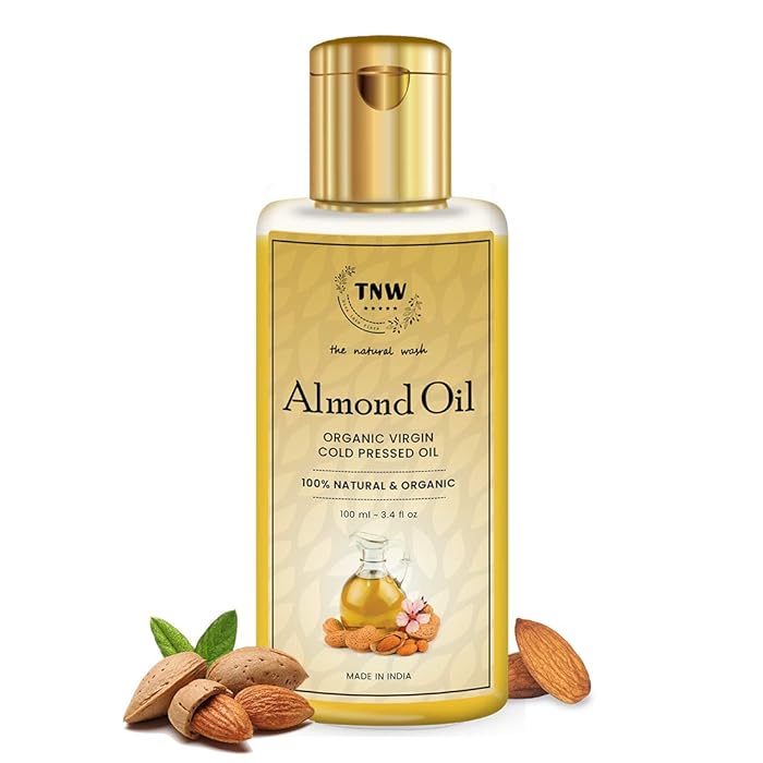 Buy TNWTHE NATURAL WASH Pure Almond Oil Rich in Vitamin E Cold