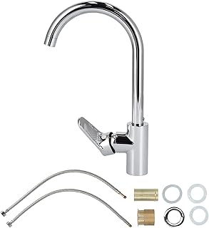 GAESHOW G1/2 Rubinetto Lavastoviglie Rubinetto per lavello da cucina caldo e freddo Rubinetto per acqua del bagno in rame per rubinetto lavello da cucina per uso domestico