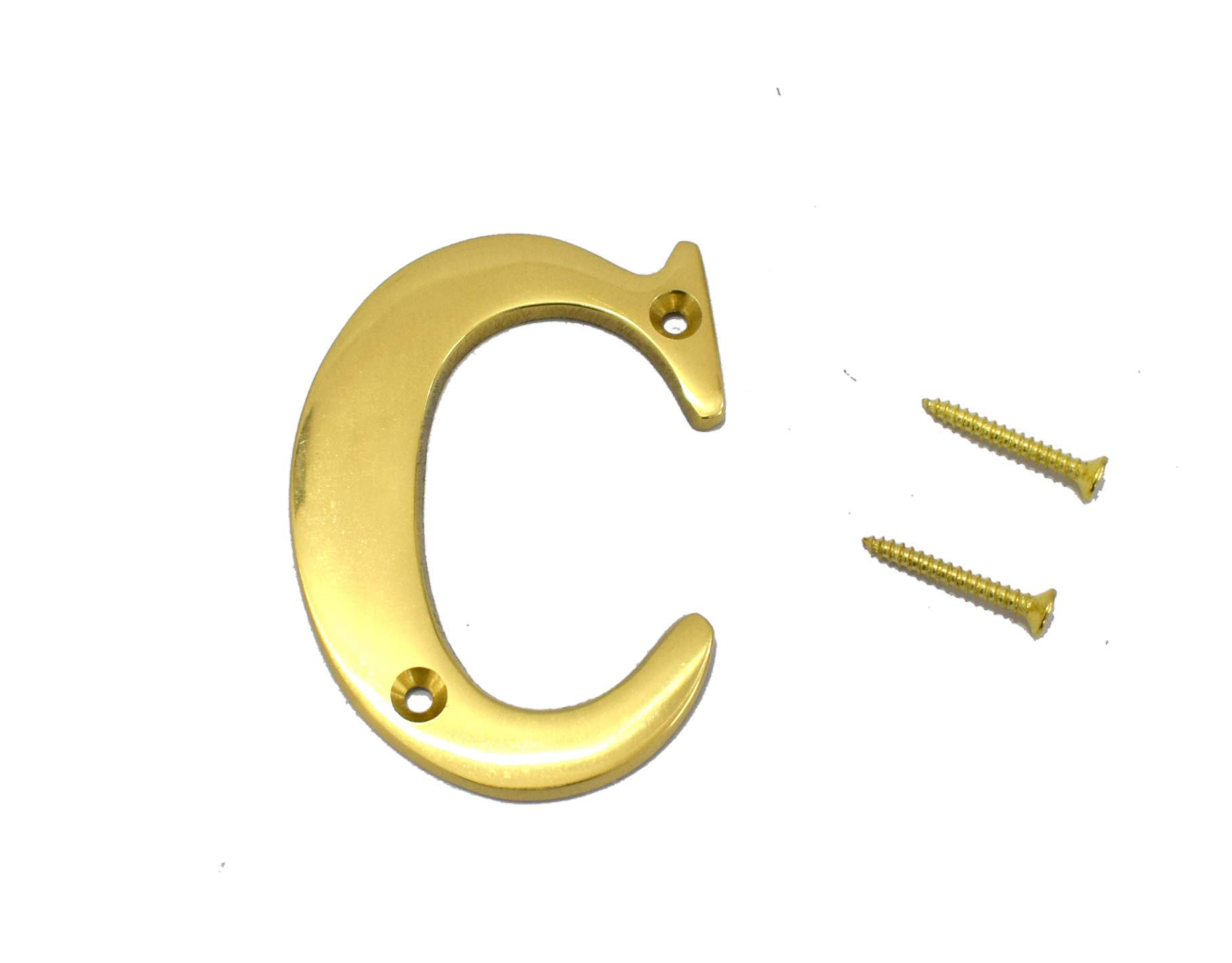 3" House Door Alphabets Brass Yellow (Alphabet L) — Amazon image 28