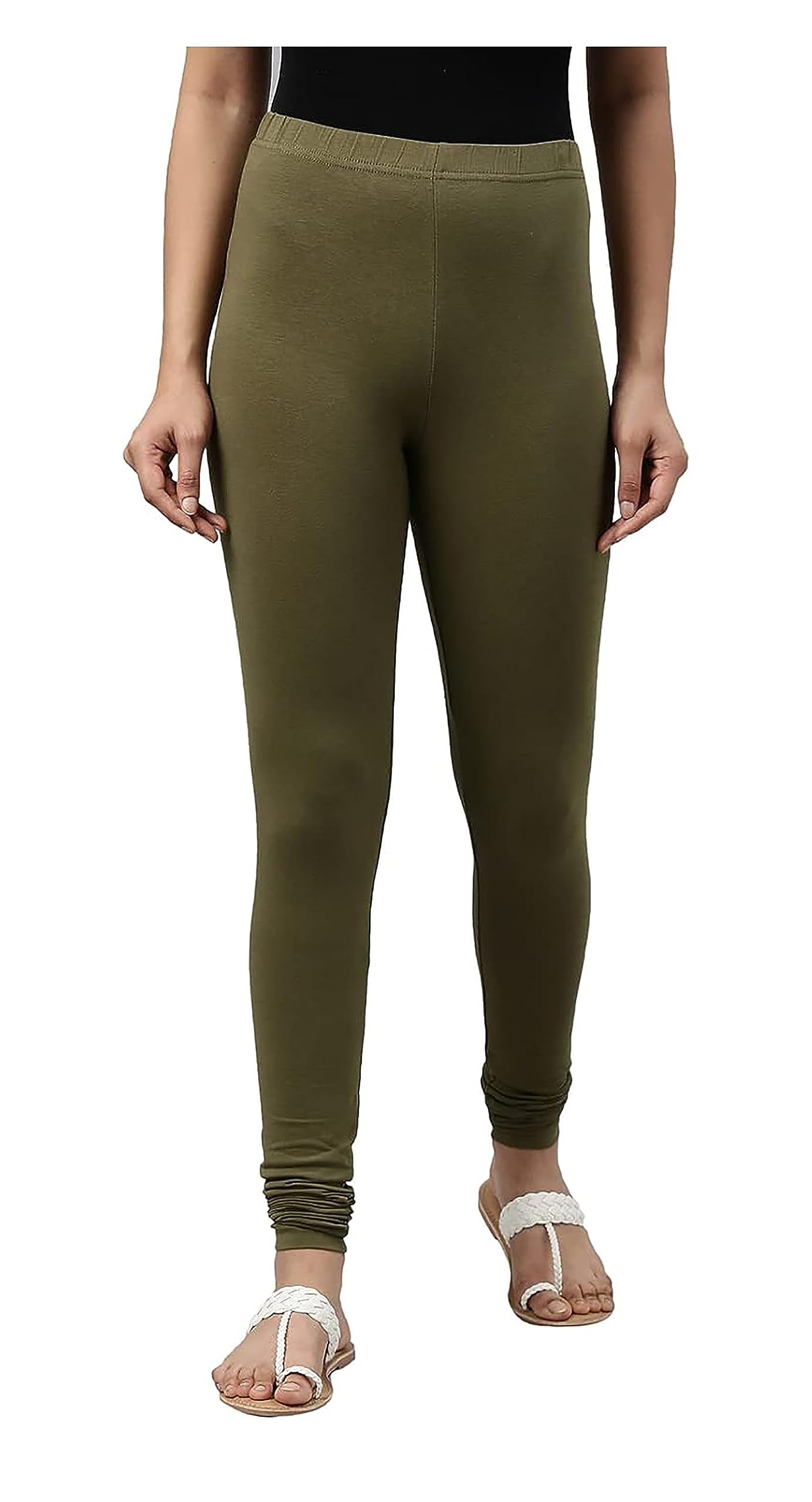 GenericSubam Agency Soft Cotton 4 Way Full Length Leggings Stretchable Bottom wear,Chudithar Bottom, Solid Regular Slim Fit Leggings for Casual Fashion Leggings for Womens and Girls