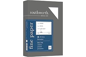 Southworth 25% Cotton Business Paper: Premium Printing Paper for Crisp, Vibrant Results