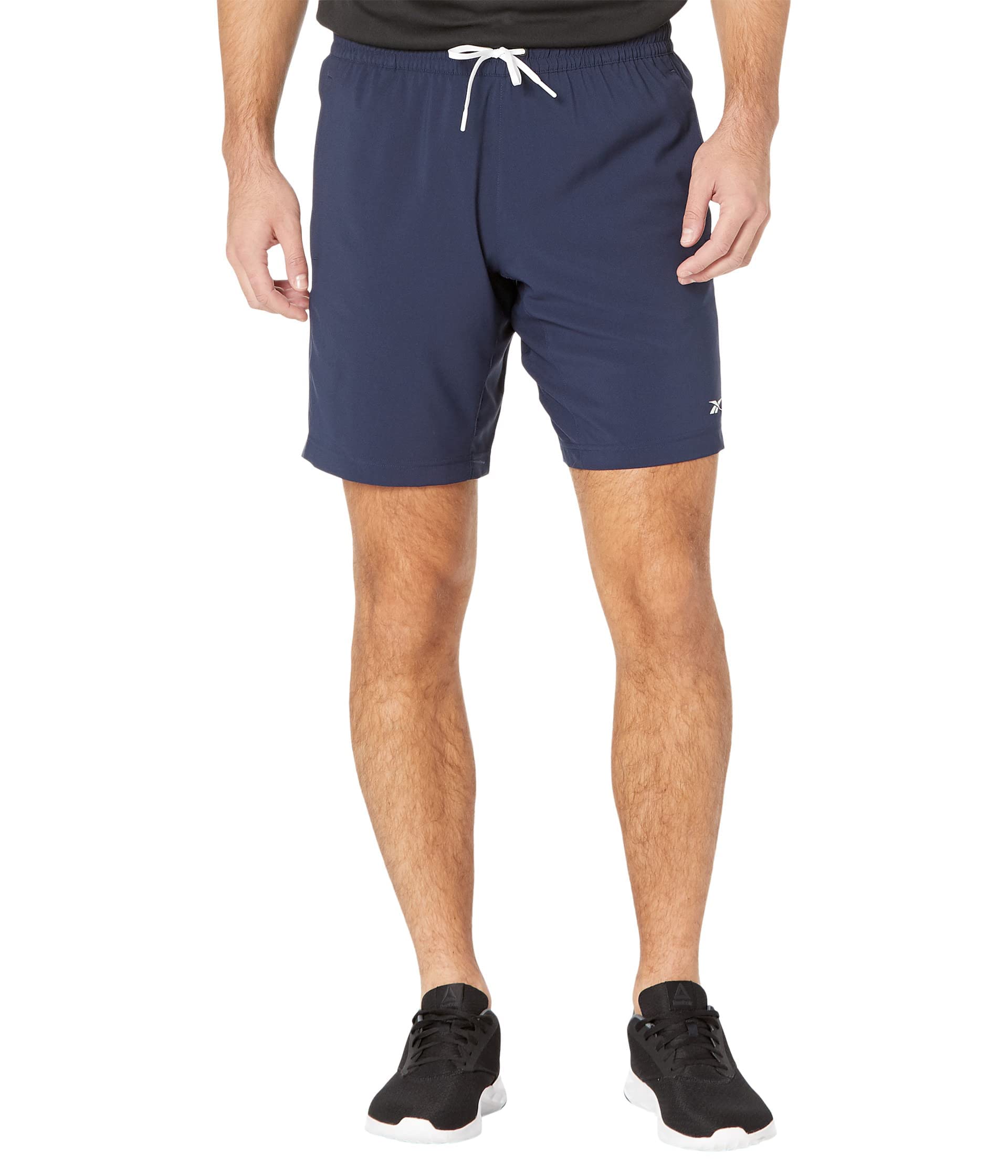 Reebok Men's Standard Workout Ready Woven Shorts, Vector Navy, L