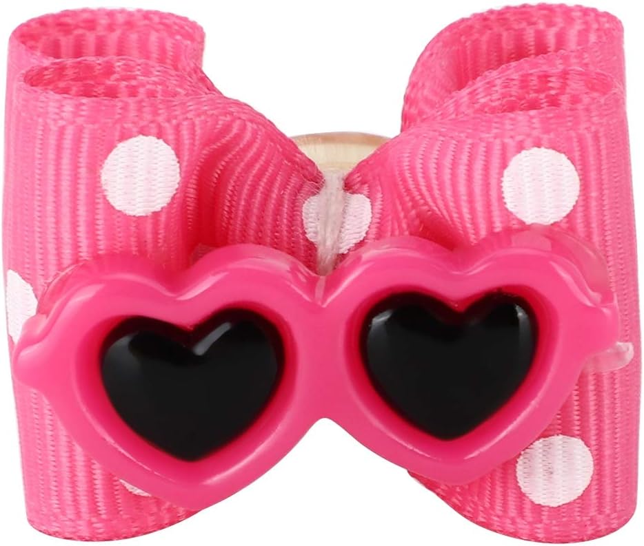 25Pcs Pet Multicolor Hair Bowknot Bows Grooming Accessories Medium Small Dog Cute Colorful Pet Hair Bows for Cat