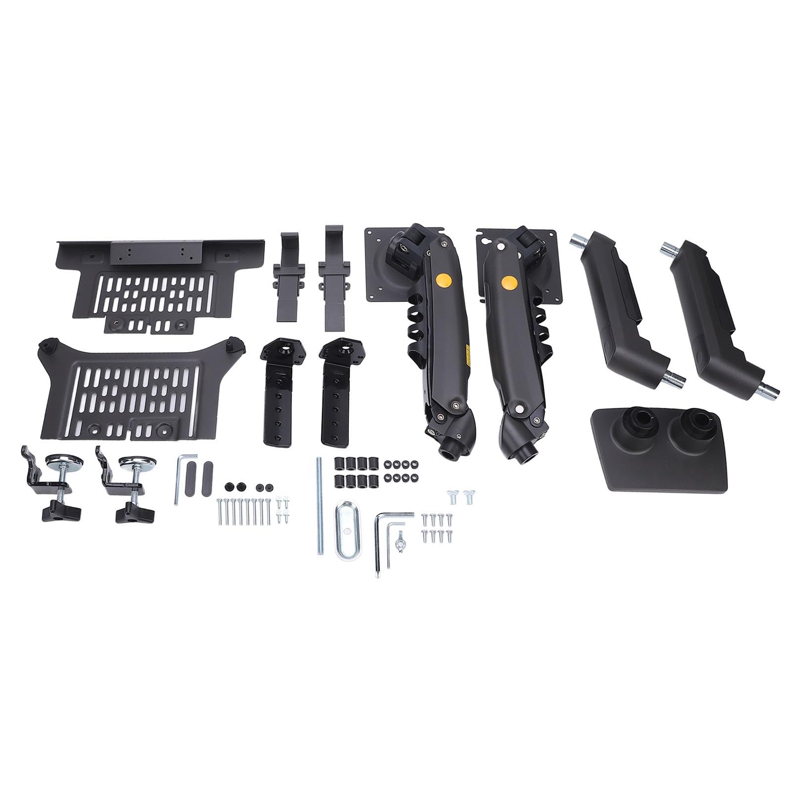 Topiky Supporto per Laptop e Display 2 in 1 F160-FP Design Regolabile per Programmatori e Designer Monitor da 17-30 Pollici Laptop da 10-17 Pollici