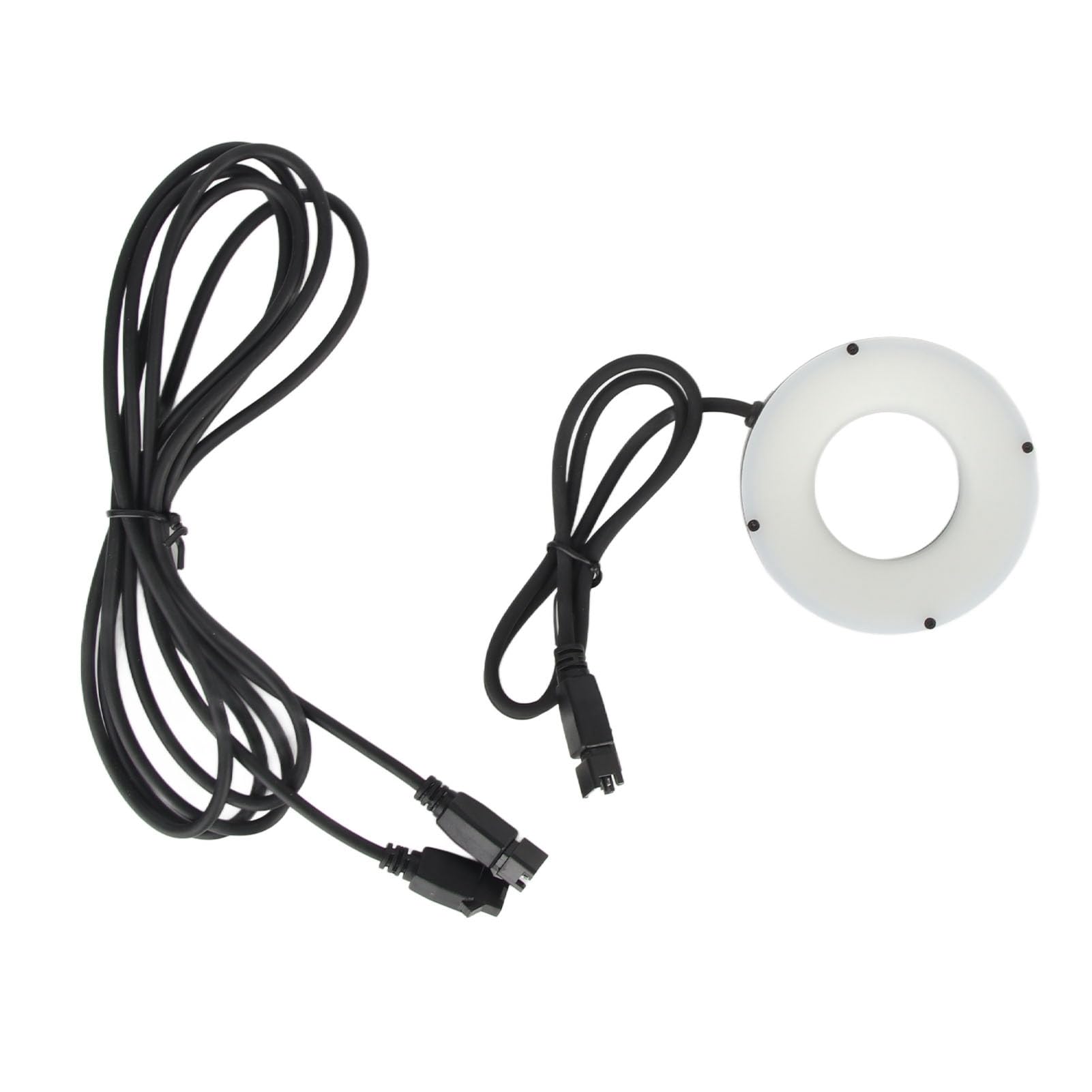 Asixxsix Lampa Mikroskopowa, Regulowana jasność, Równomierne Oświetlenie, Lampa Mikroskopowa LED, z Dwupinowym Interfejsem do Monokularowych Mikroskopów Dwuokularowych i Trójokularowych