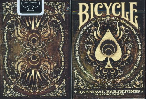 Bicycle Karnival Earthtone9 Baraja de Cartas