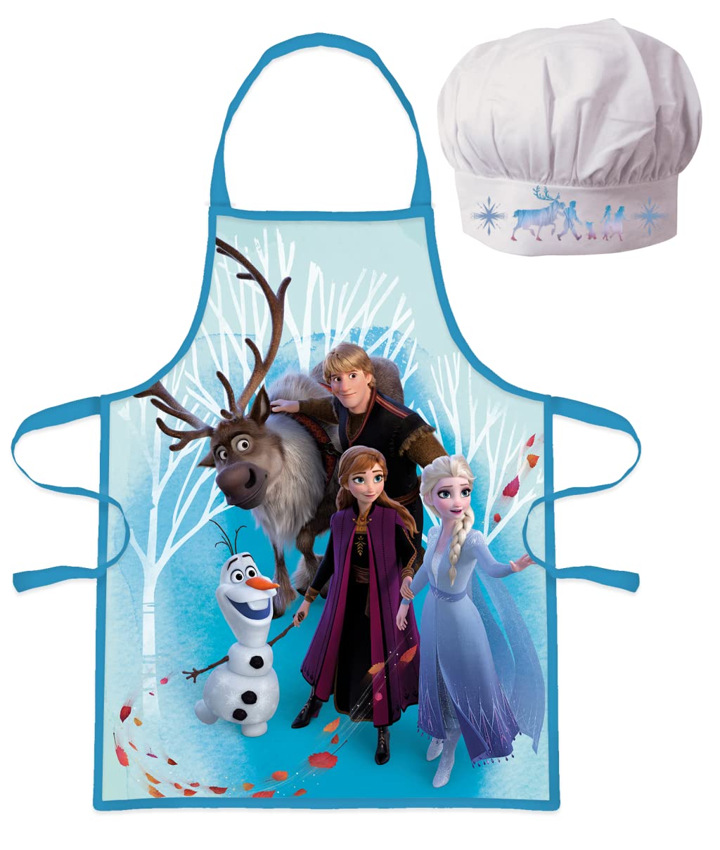 Javoli Disney the Ice Kings Cooking Apron Set Frozen Cooking Set Disney Frozen Apron