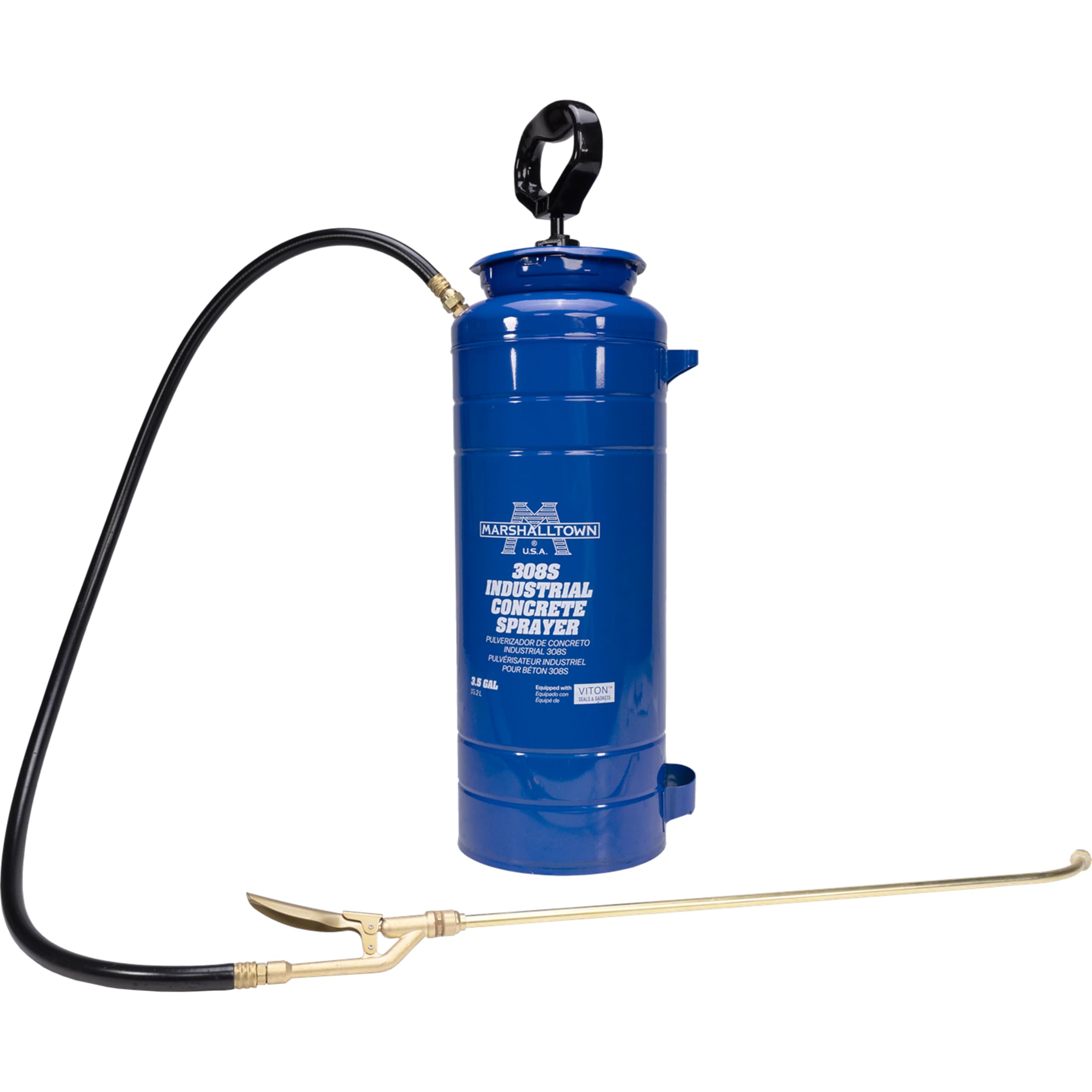 Pulverizador Industrial de Acero para estanqueidad, Aceite de encofrado, Juntas de Viton, depósito de 13 litros