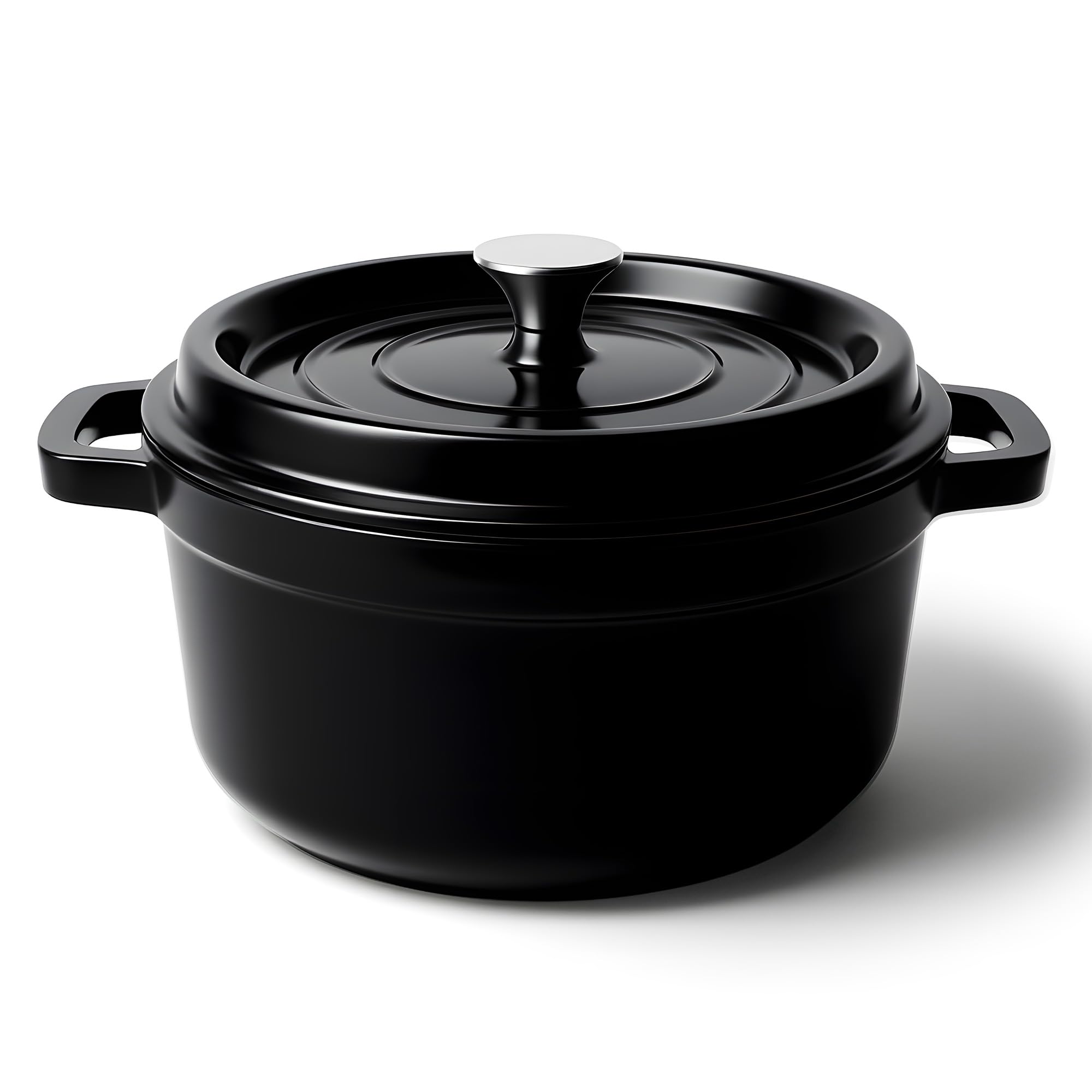 6 Quart Dutch Oven - Red Enamel Cast Iron -25 6 Quart Dutch Oven - Red Enamel Cast Iron -25