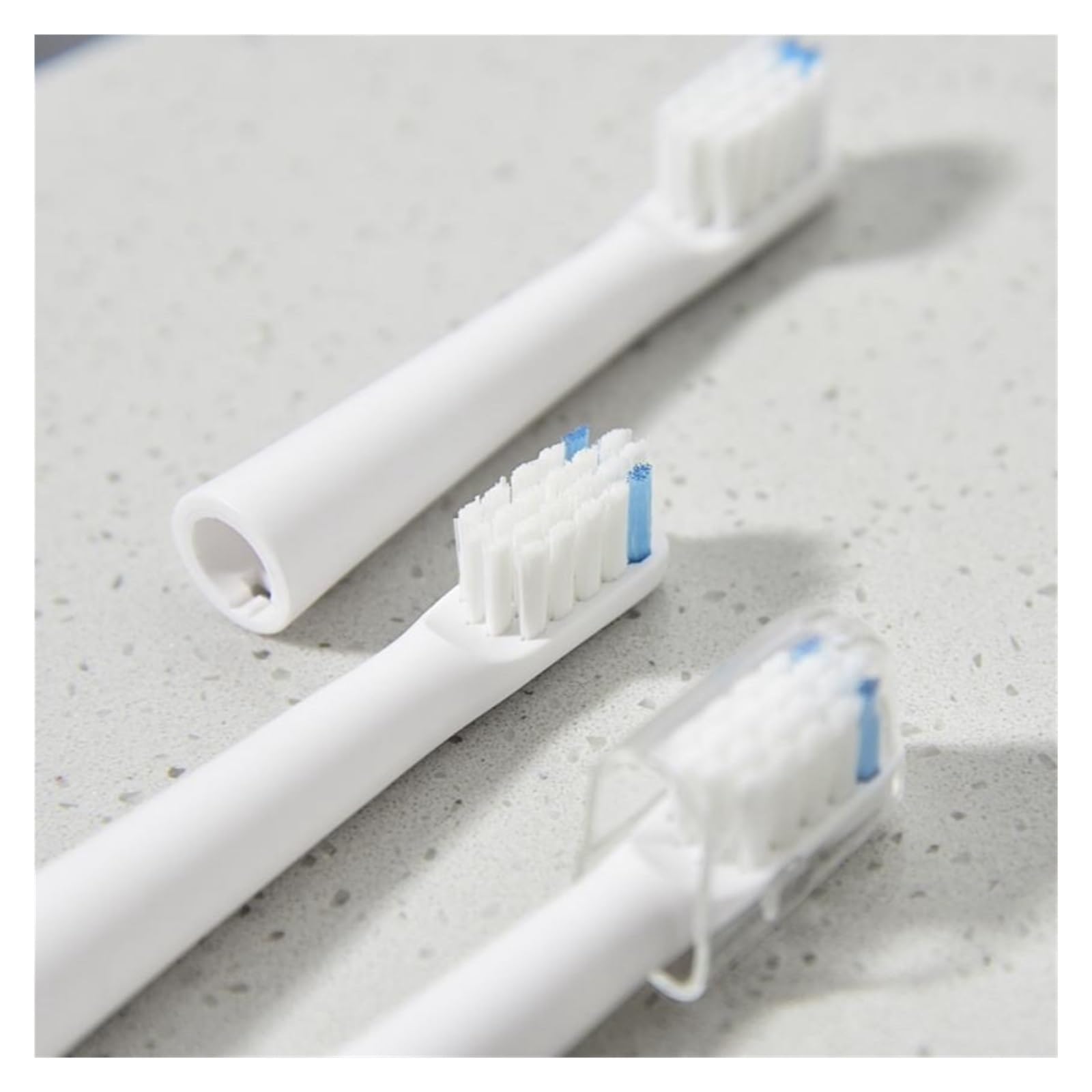Testine, Compatibile Con Realme, N1 N2 RTX2103 SN301 | Testine di ricambio per spazzolino elettrico, 4 8 o 16, plastica, 9 cm, confezioni sigillate(16PCS BLUE)