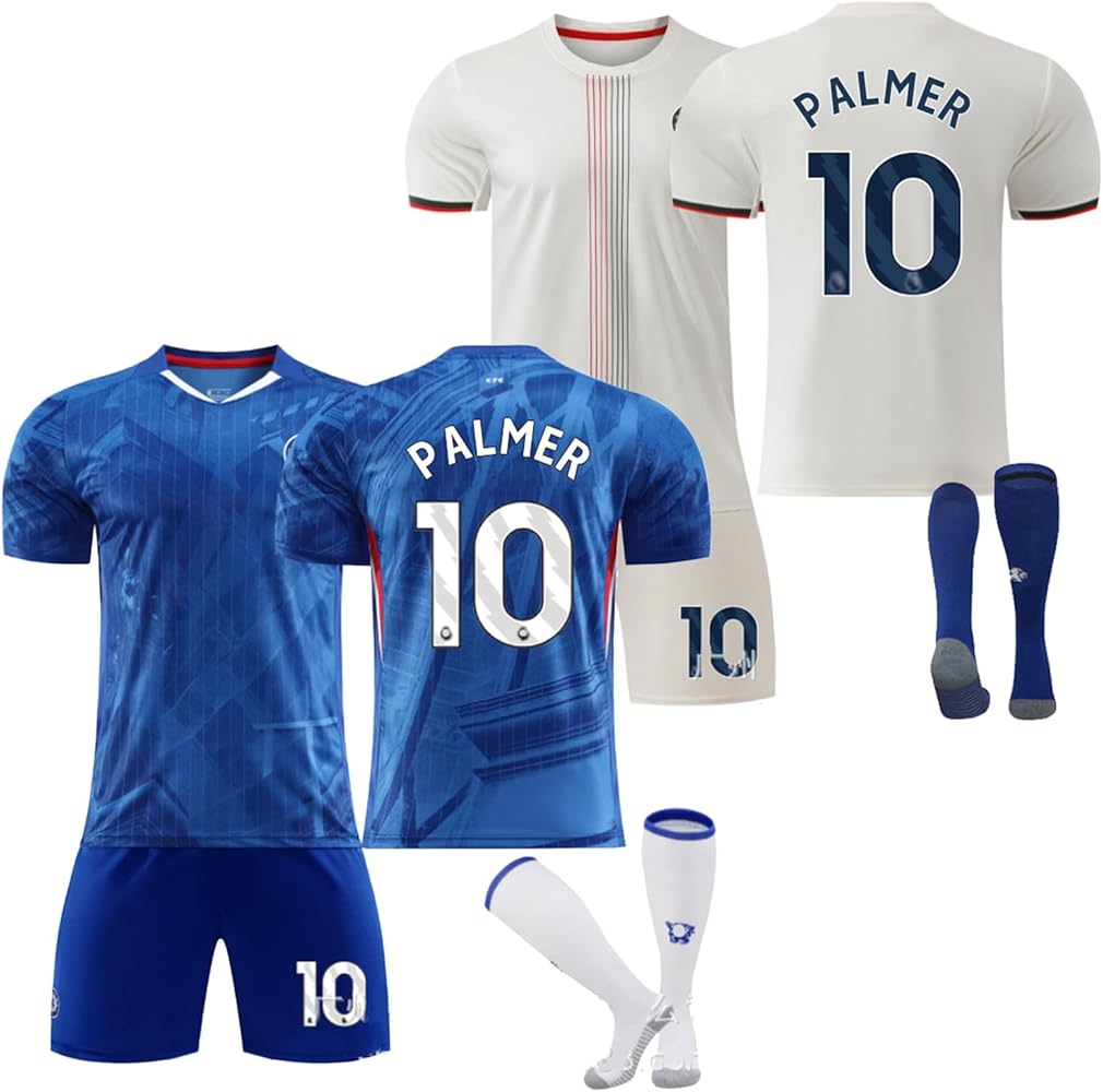 新品 25/26 チェルシー #10 コール•パーマー ユニフォーム G-357 チェルシー 25-26 ホーム 半袖 ユニフォーム(胸スポンサー無し