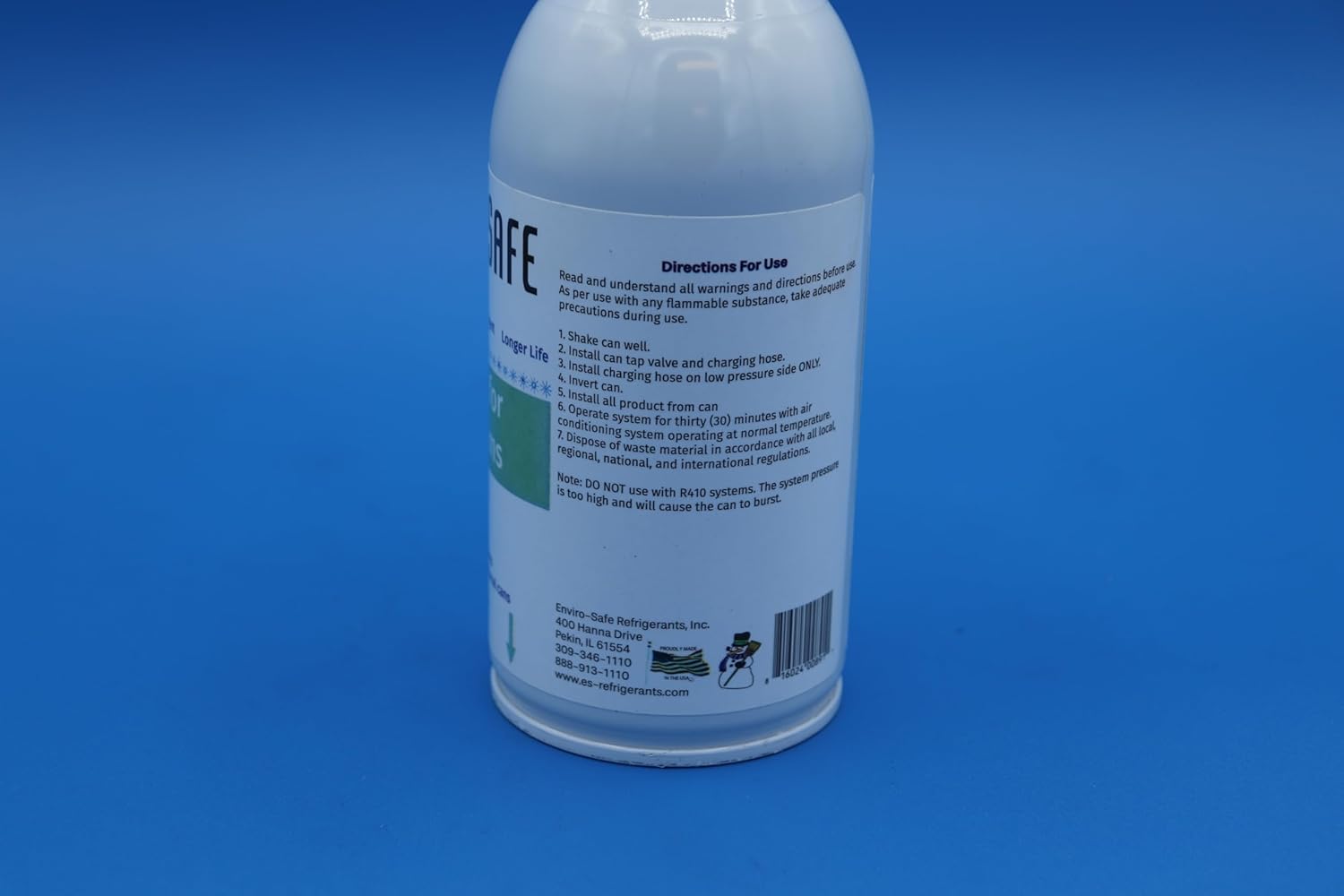 Arctic Air Refrigerant Additive Enviro-Safe R-1234YF Refrigerant Support / Arctic Air - 6 Can Pack (Part# 2091) R1234yf Refrigerant Support