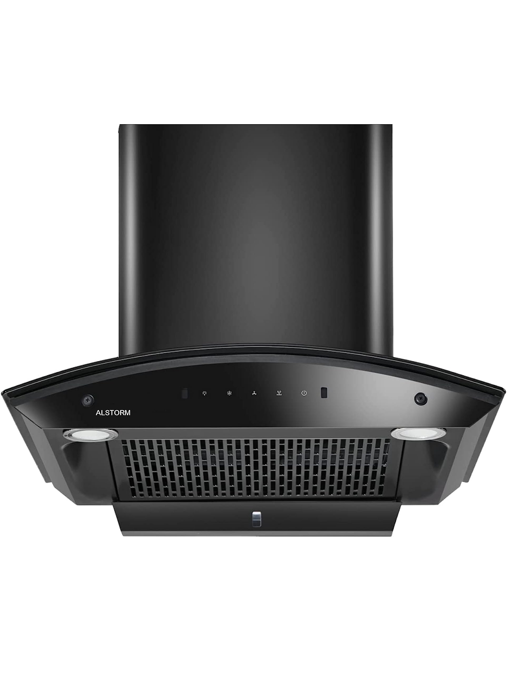 ALSTORM Amenta 60 cm Filterless Auto-Clean Kitchen Chimney, Curved Glass, 1450 m³/hr Suction, Touch & Motion Sensor, Black-image-14