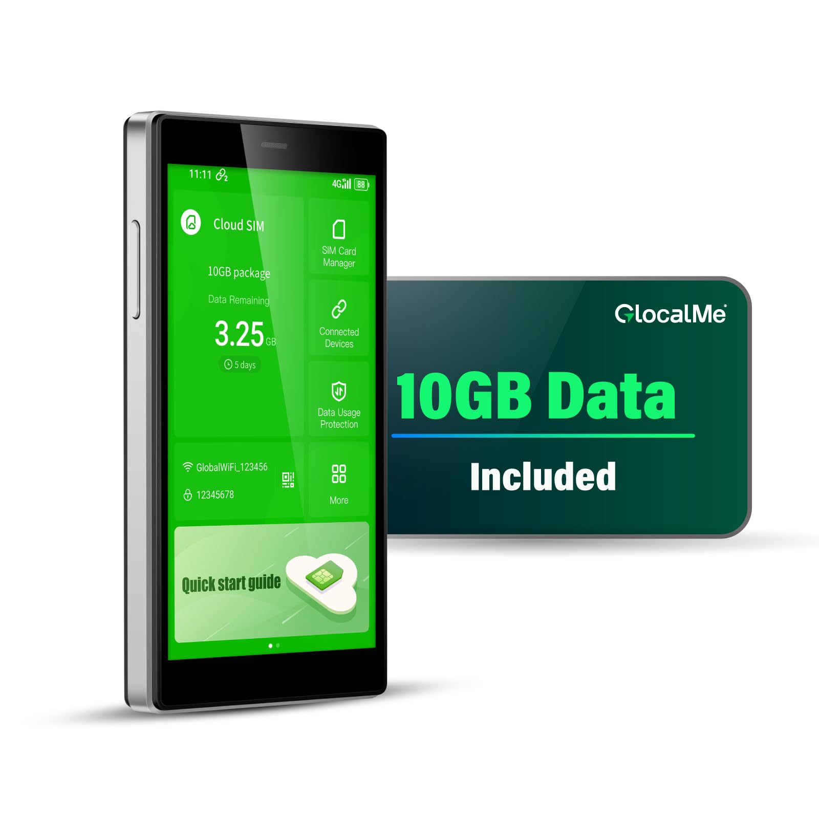 Amazon.com: GlocalMe G4 Pro 4G LTE Mobile Hotspot Device with 10GB