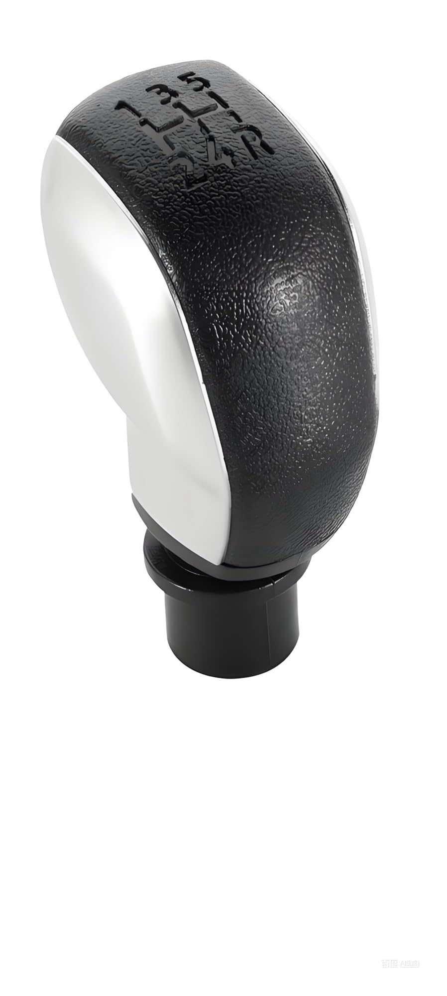 Jeocoai Silver Car Gear Knob 5Speed Gear Shift Knob For Peugeot 306 307 301 206 207 408 308 508 C4l C2 For Citroen Triomphe Elysee Auto Parts(Silver)