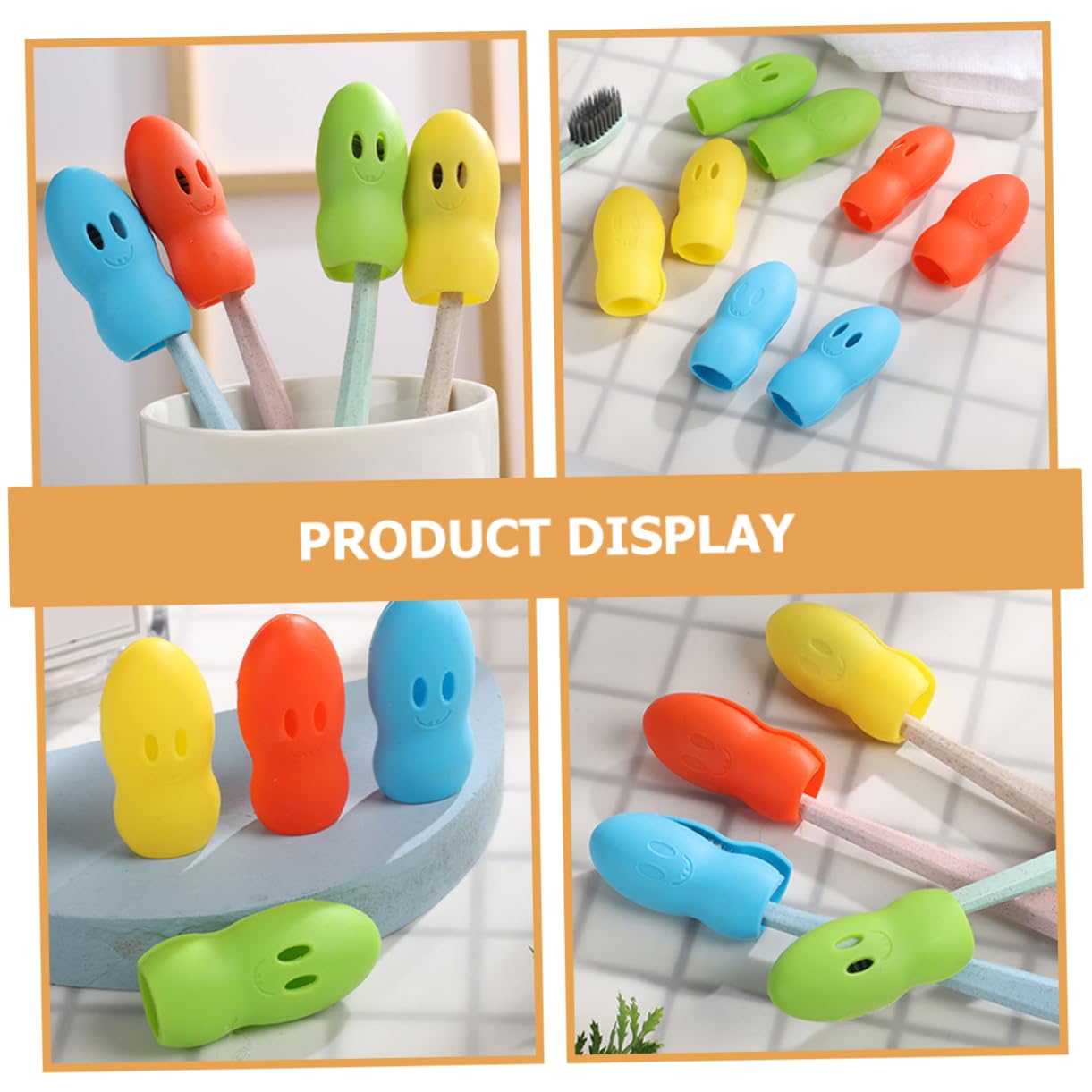 PACKOVE 100piezas Fundas De para Cabezas De Cepillo De Dientes Portátiles para y Camping Protección Anti- para y