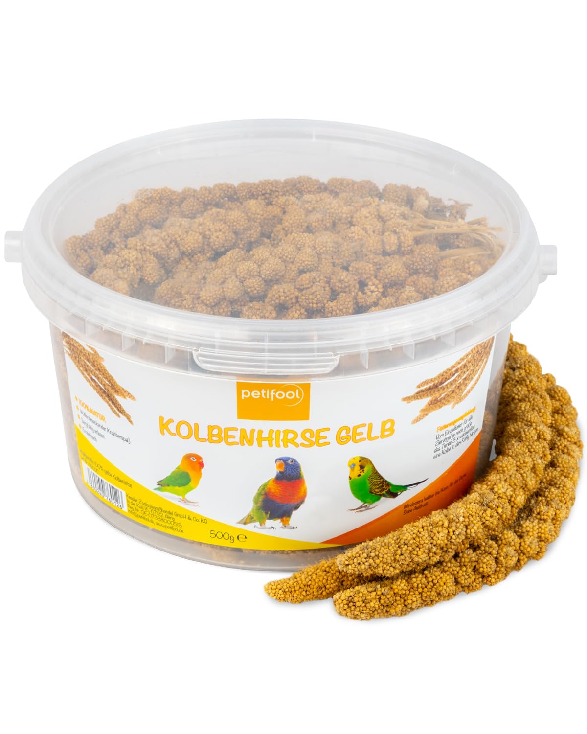 petifool Kolbenhirse gelb 500 g