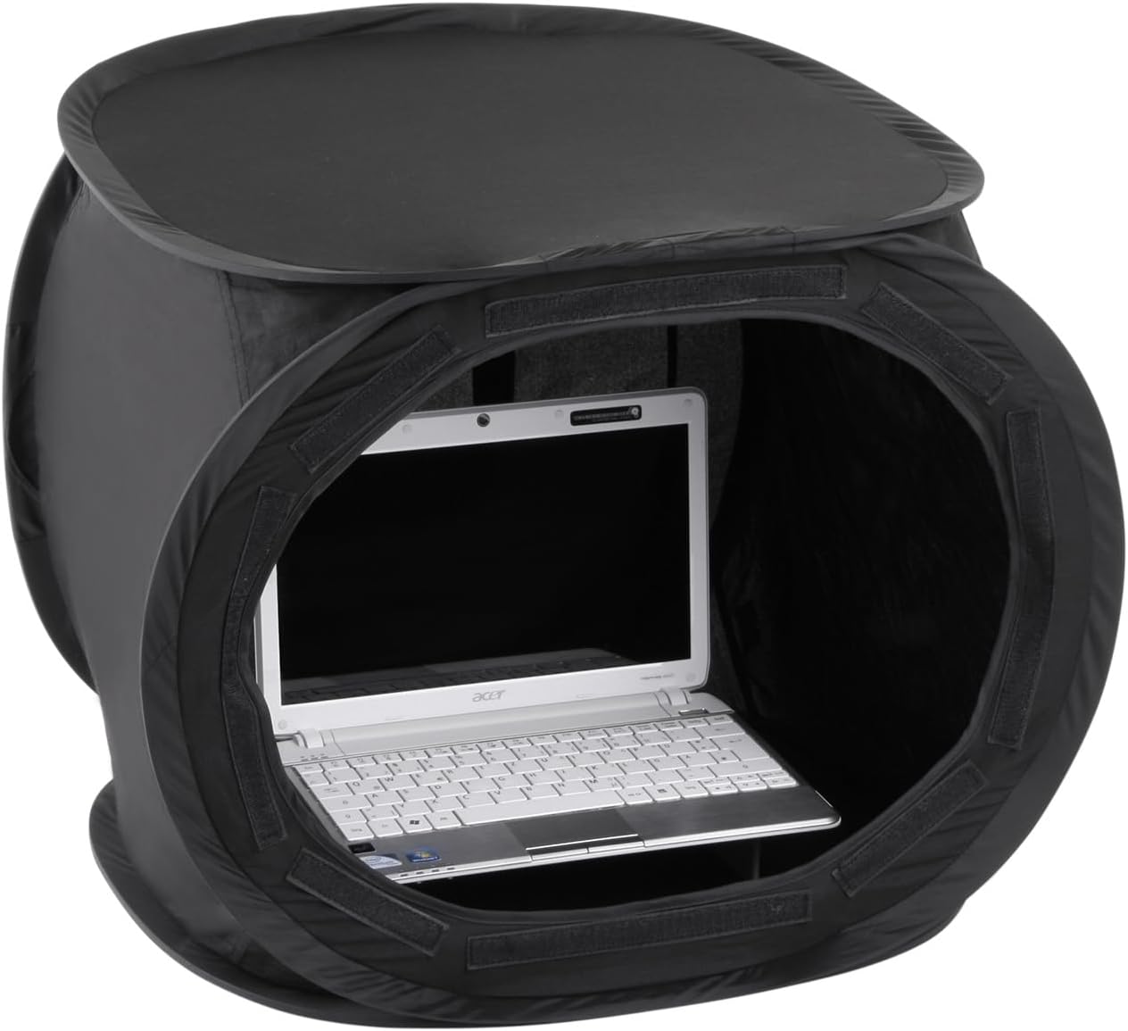 – Pop-Up walimex laptop tent 50x50x50 cm super black