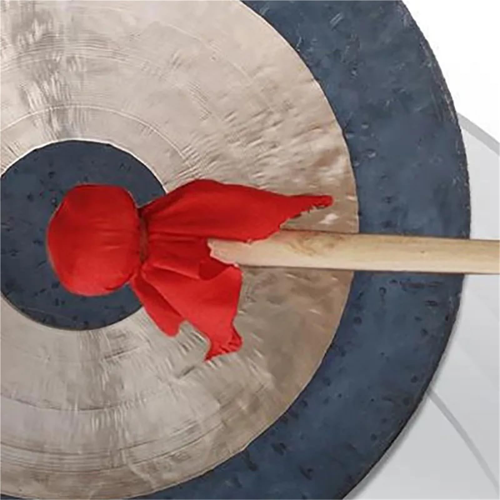 Gongs y platillos portátiles, Instrumento de percusión cobre, platillo Gong manual con mazo, varios tamaños, 20-36 CM(20CM)