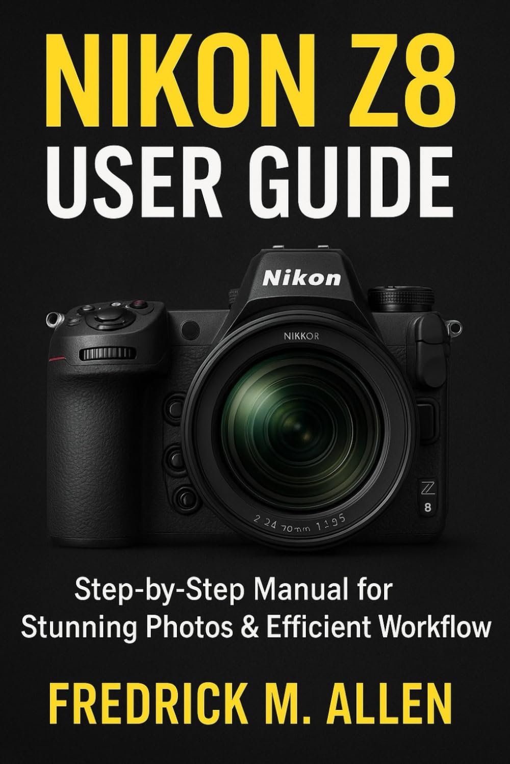 NIKON Z8 USER GUIDE: Step-by-Step Manual for Stunning Photos & Efficient Workflow