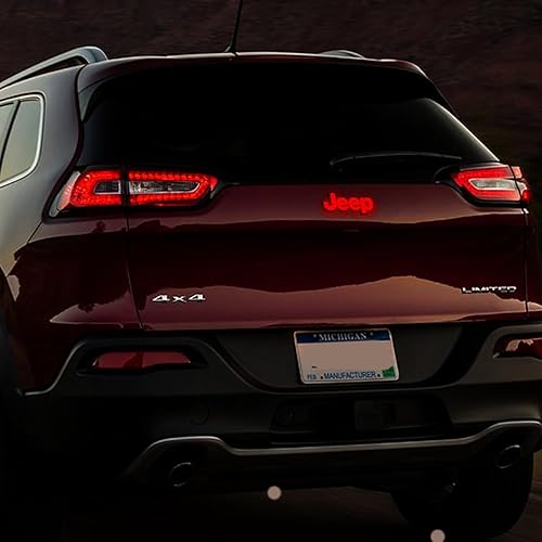 Miniatura 2 de Emblema de portón trasero iluminado para Jeep (2014-18), cromado