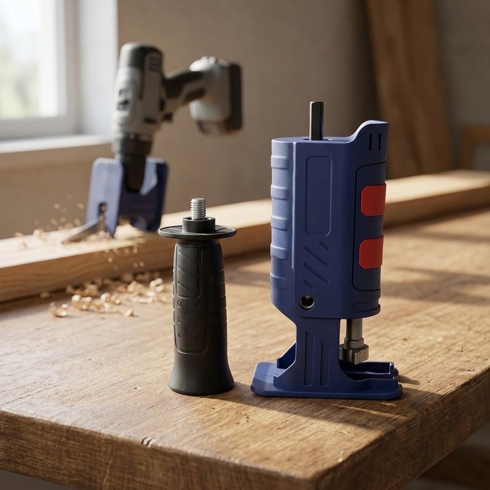 Kit Conversor Taladro para sierra con 3 para hojas Metal para madera(2ps)
