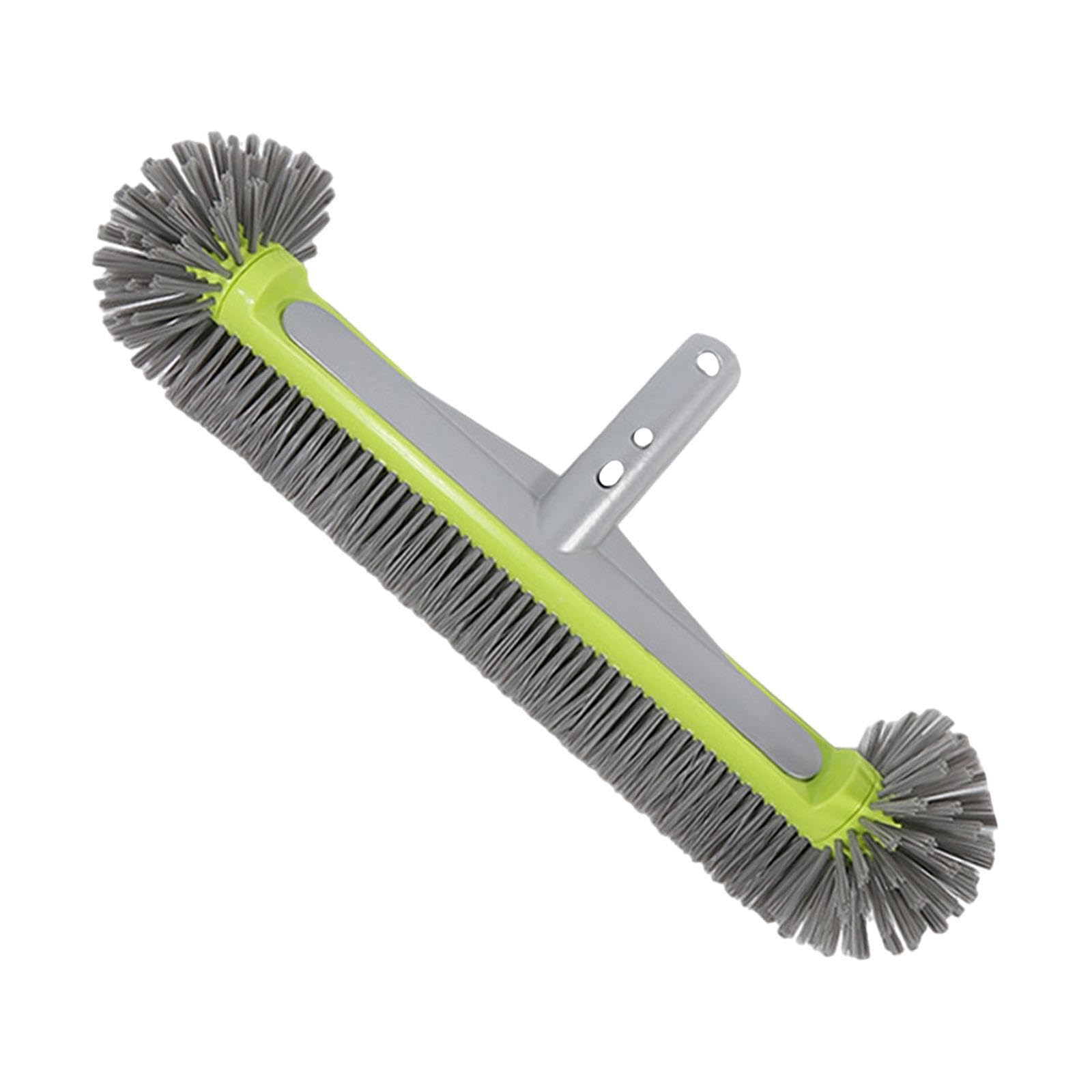 Zanthicia Strong 18inch Swimming Pool Cleaning Brush Head With Reliable Plastic Framework Maintaining Pool Walls Tiles And Floors 18inch Swimming Brush Head