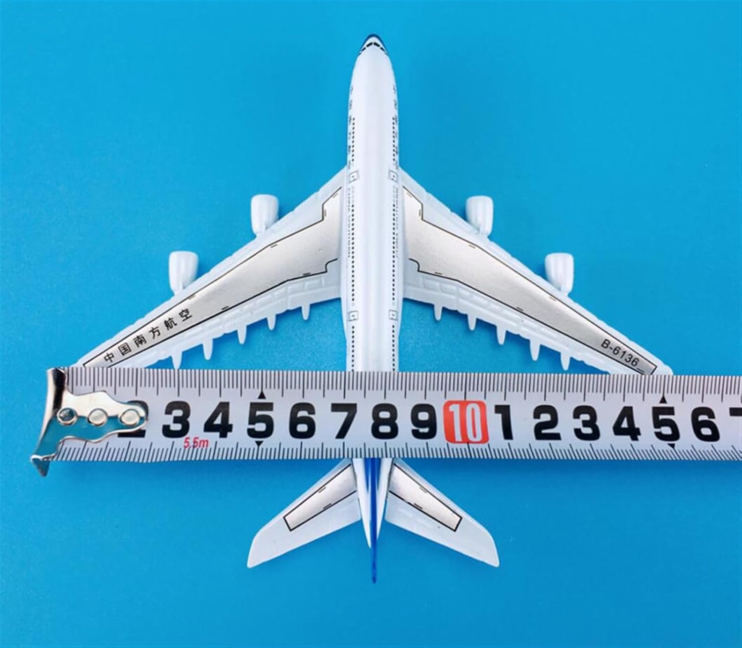 Miniature Scale 1 500 for Airbus A380 Airplane Model China Southern Aircraft Alloy Finished Flying Toy Game Kits