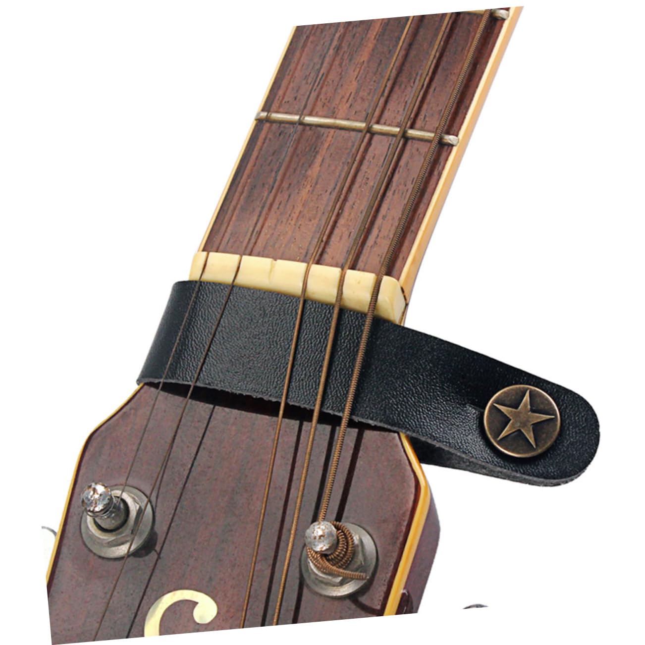 ifundom 1Set Ukulele Picks Guitar Headstock Strap Accessories Durable Practical Ukulele Supplies for Guitar Lovers Efficient present for Daily Use