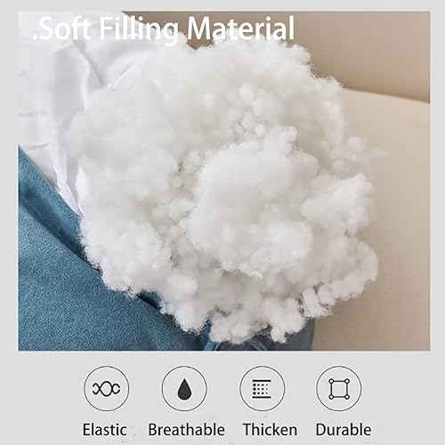 Miniatura 6 de Almohadas de cuña para cabecero, almohada de lectura triangular, almohadas de respaldo para reposo en cama, cojín de felpilla suave de color sólido,