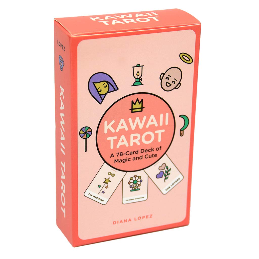 Buy angwang Kawaii Tarot,Kawaii Tarot 78 Cards Deck of Magic and Cute