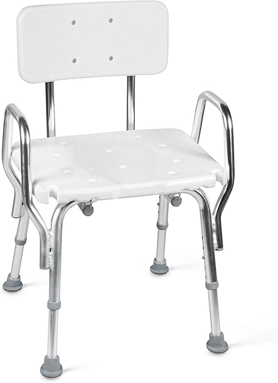 DMI Shower Chair Bath Seat for Tub or Shower Bench for Inside Shower, FSA and HSA