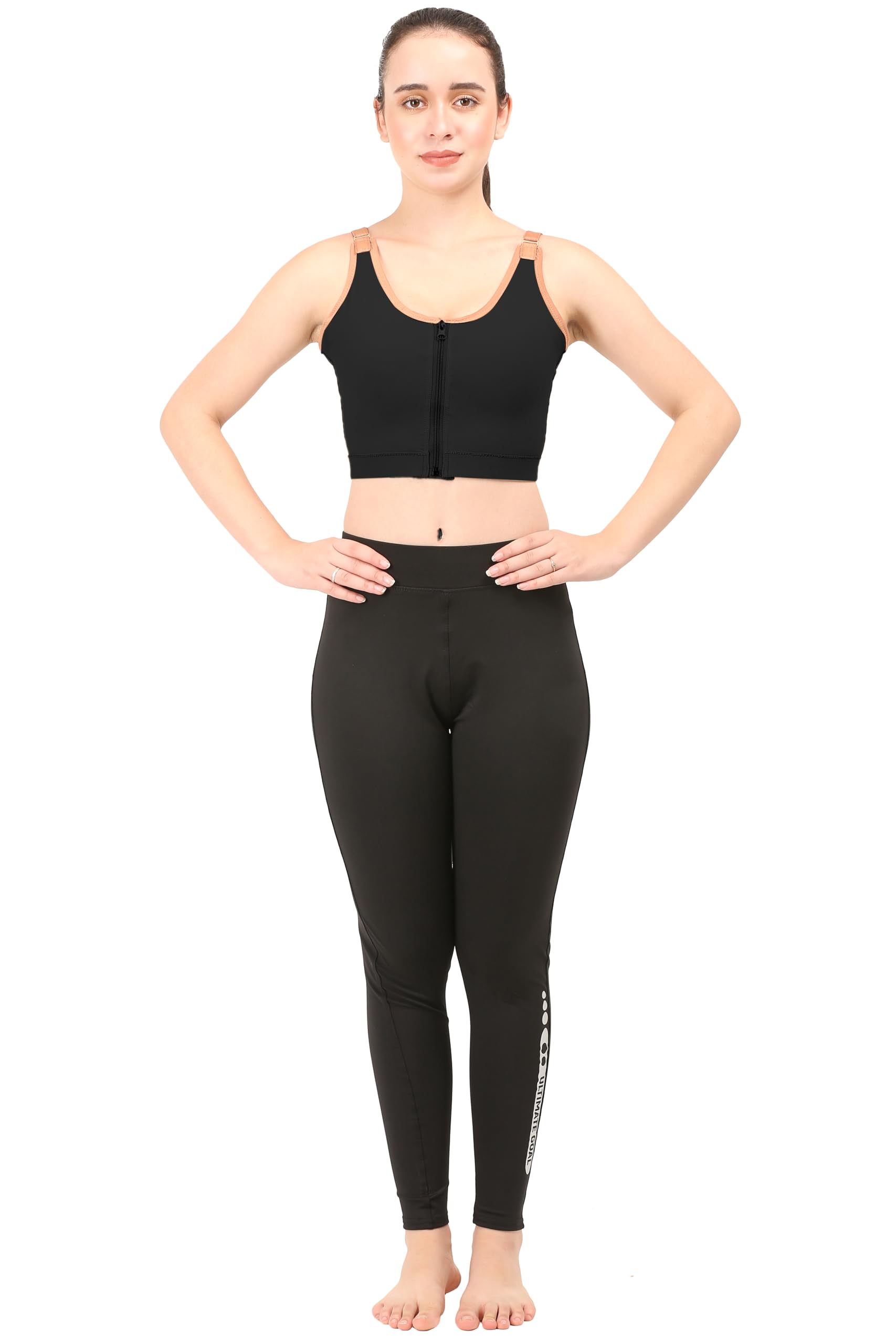 Post Surgical Medical Compression Bra || Moderate Compression || Cotton Fabric || Breast Augmentation Bra || Sports Bra || Surgical Recovery Supporter || Axillary Support-picture-11
