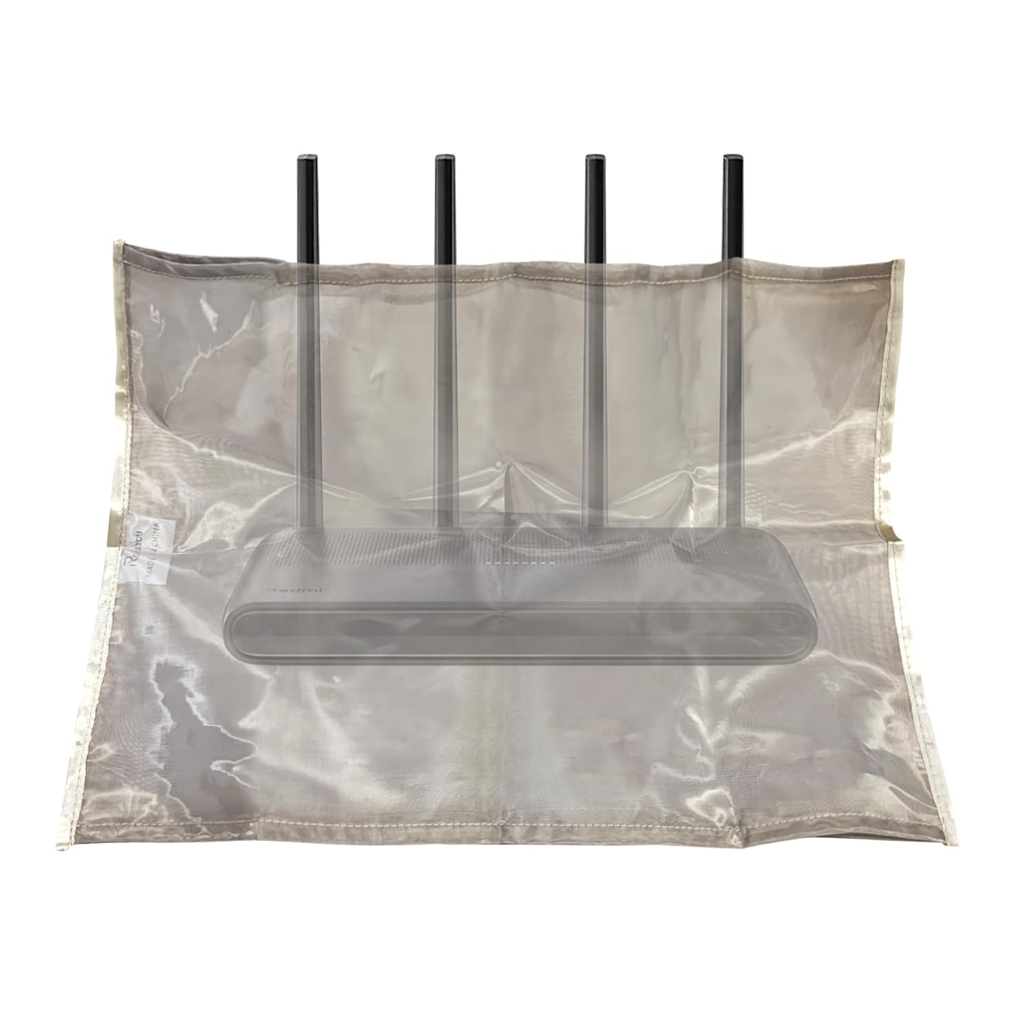 Faraday Box WiFi Router Cover Bag, 13.8IN 15.7IN, WiFi Cover E m f Protection E M f Faraday Cage for Router, WiFi Cover E*f Protection Router Cover Rdition Protection