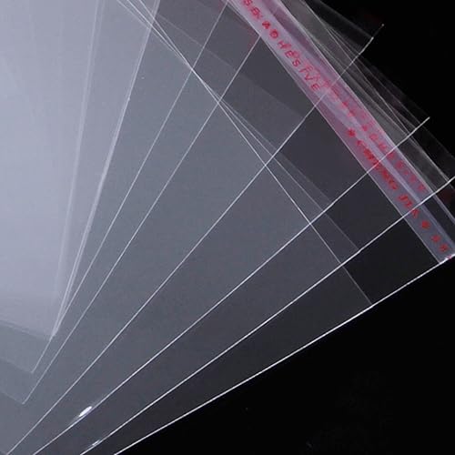 Miniatura 7 de Bolsas de celofán autosellantes de 4 x 4 pulgadas, bolsas de celofán transparentes resellables para violonchelo, 200 bolsas de OPP autosellantes de