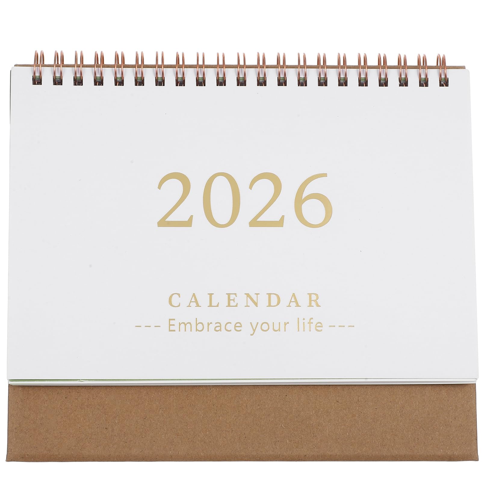 Didiseaon Desk Calendar 2025-2026: Small Desktop Calendar July 2025 to December 2026 Table Stand Up Flip Desk Monthly Planner for Home, Office, School