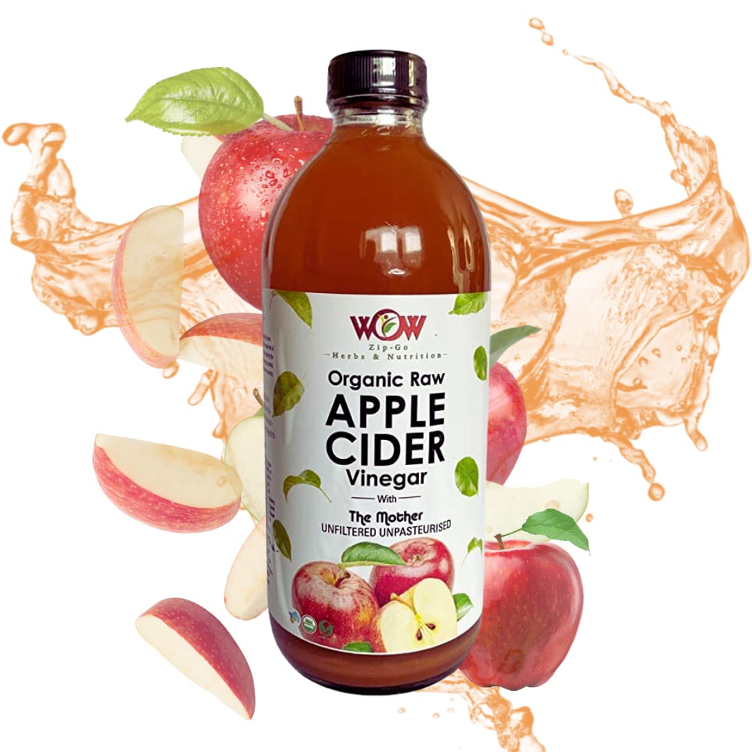 WOW ZIP - GO HERBS & NUTRITION - Apple Cider Vinegar 500ml with Unfiltered Mother of Vinegar (B08JLCDBG4) Amazon Price History, Amazon Price Tracker