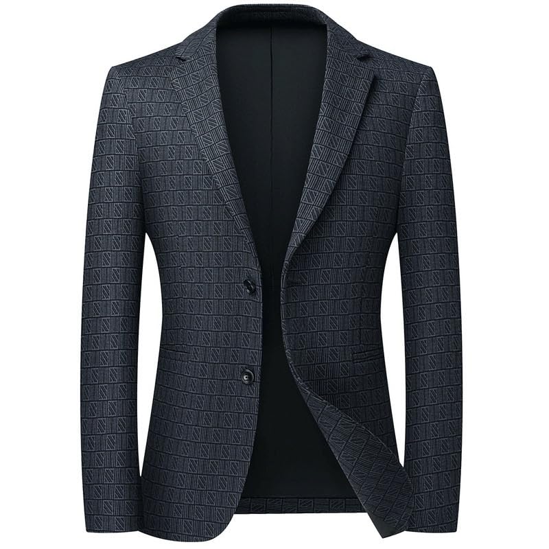Casual Blazers Tweed Blazers Men Summer Casual Business Suit Jackets Lightweight Sports Suit Jacket Western Sport Coats