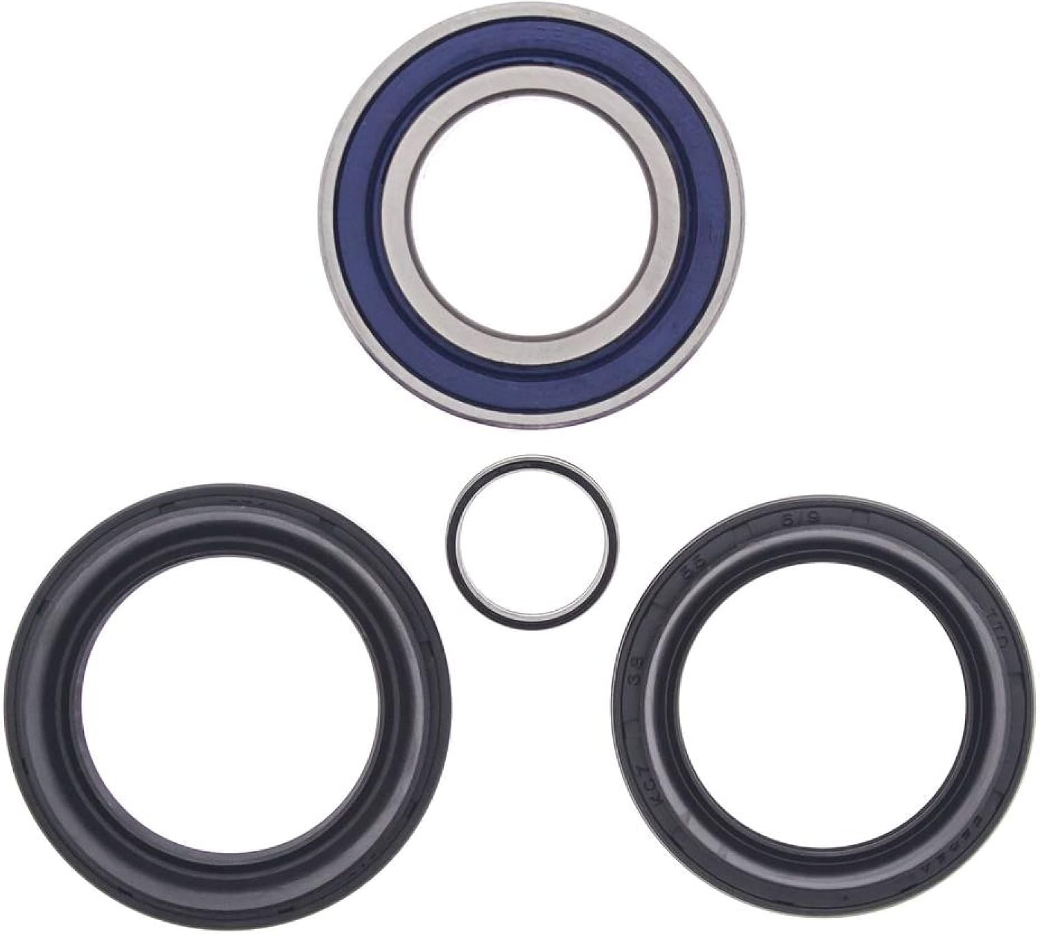 All Balls Racing 25-1572 Wheel Bearing Seal Kit Compatible with/Replacement for Honda