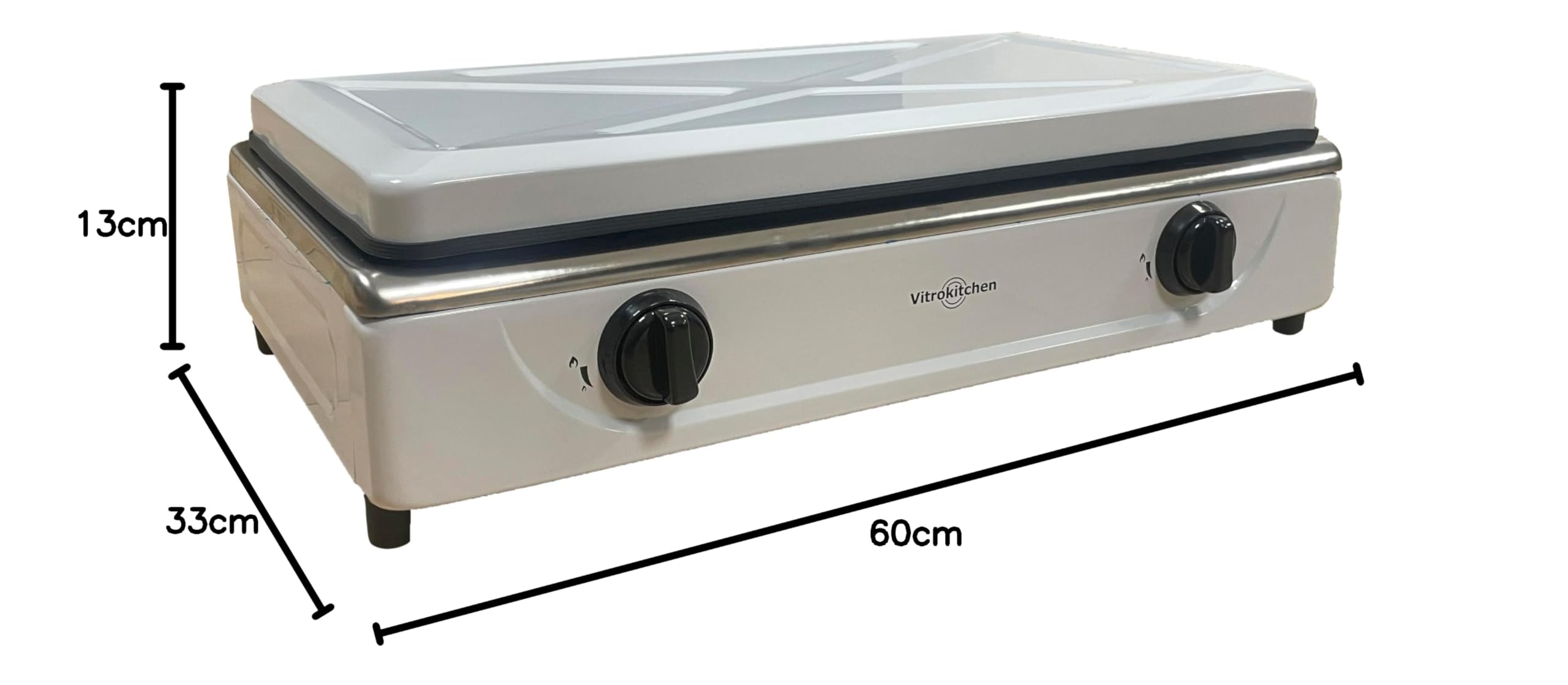 VITROKITCHEN Hornillo de Gas Butano 252BB