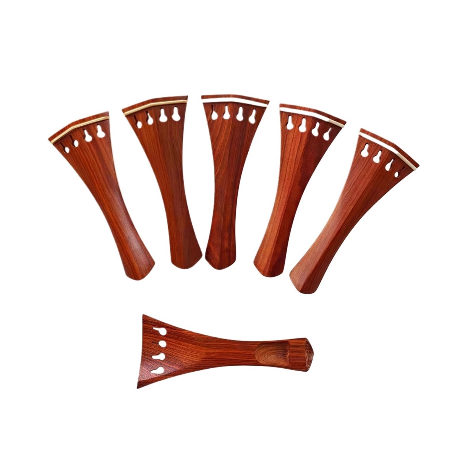 Cordiere for violino in palissandro da 6 pezzi Parti for violino di dimensioni 4/4