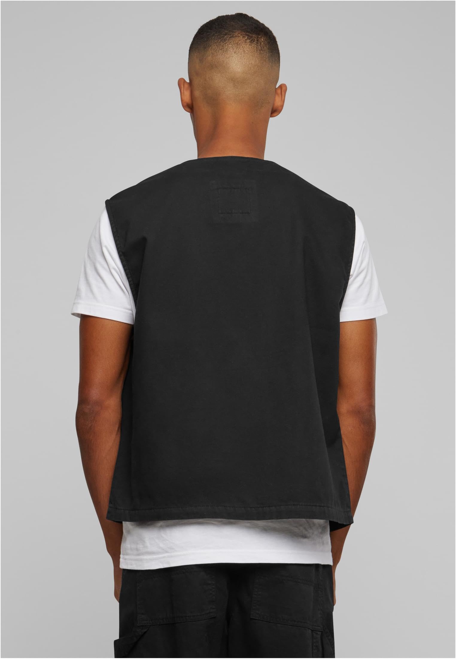 Urban Classics Chaleco de Algodón Orgánico Chaqueta Hombre