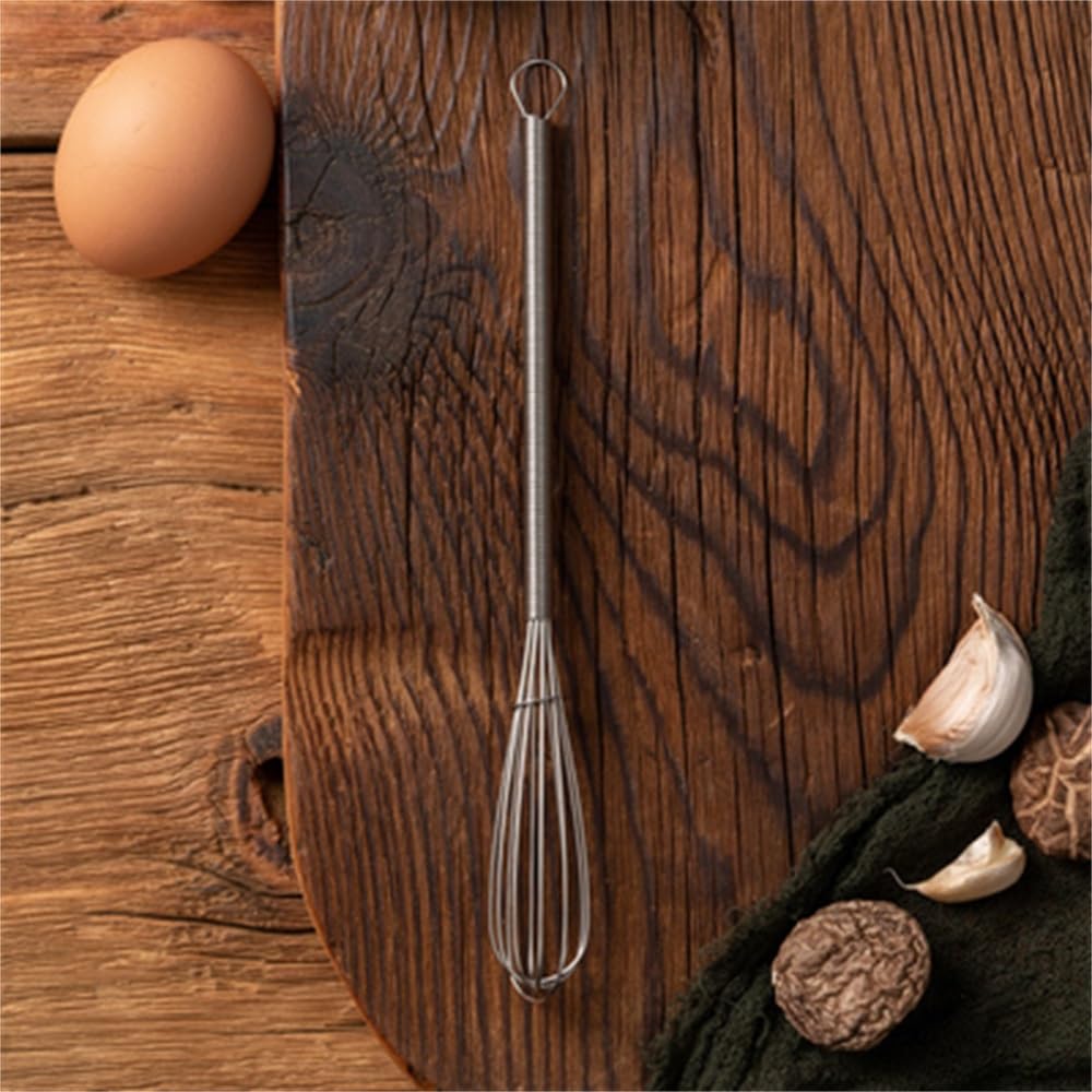 Varillas de Batir Batidor de huevos mano for uso doméstico para Cocinar, Mezclar, Batir y Batir