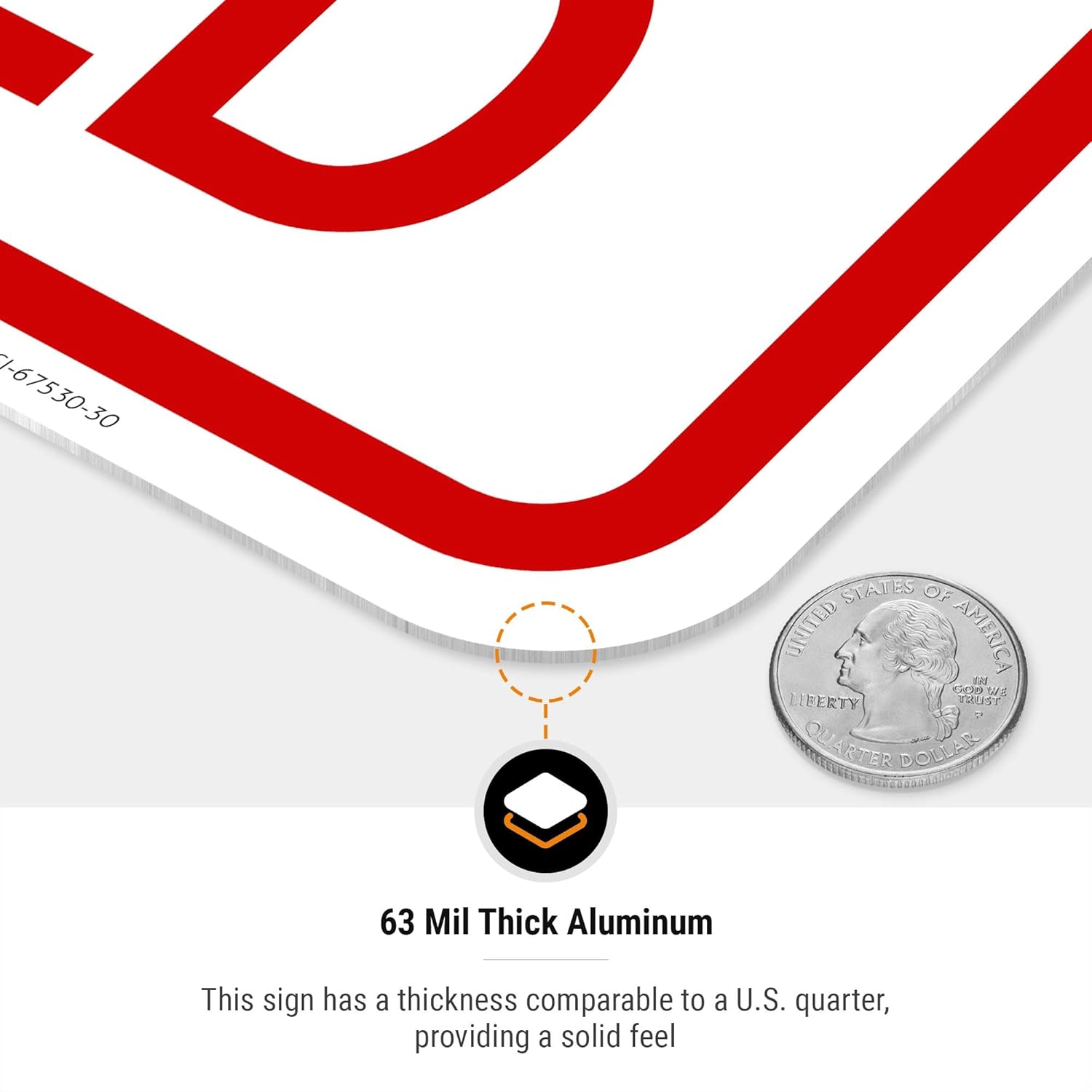 Do Not Block Garage 24 Hour Access Required Sign, 24x30 Inches, Rust Free .063 Aluminum, Fade Resistant, Made in USA