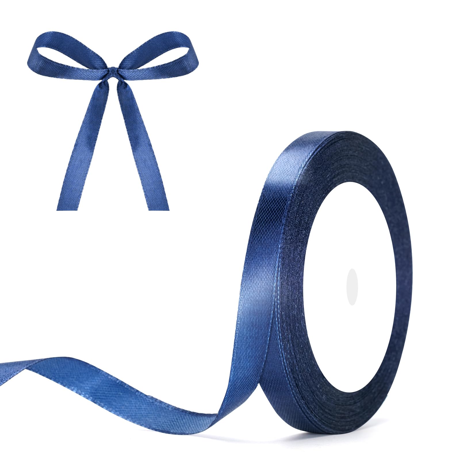 G2PLUS Baby Pink Satin Ribbons 10mm: Thick Fabric Gift Wrap Ribbons for Crafting, Party Decoration, 22m — view 66